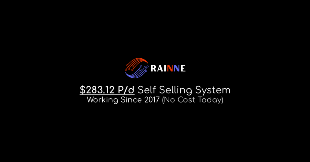 Rainne Self Selling System